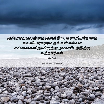 Picture 06 - 2 நாளாகமம் 11:13 TAMIRV - இஸ்ரவேலெங்கும் - Bible Verse Picture