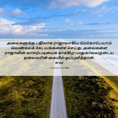 Picture 06 - 2 நாளாகமம் 12:10 TAMIRV - அவைகளுக்கு பதிலாக - Bible Verse Picture