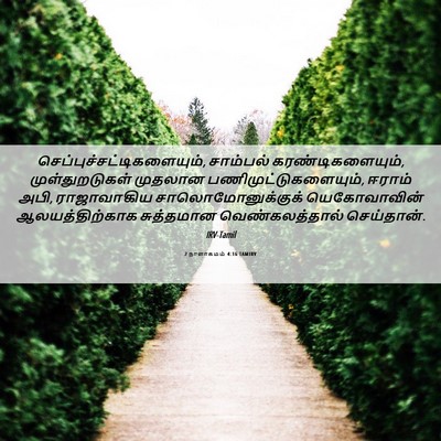 Picture 06 - 2 நாளாகமம் 4:16 TAMIRV -  - Bible Verse Picture