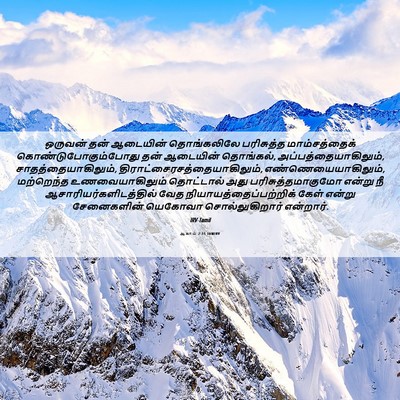 Picture 06 - ஆகாய் 2:11 TAMIRV - ஒருவன் தன் - Bible Verse Picture