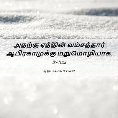 Picture 06 - ஆதியாகமம் 23:5 TAMIRV - அதற்கு ஏத்தின் - Bible Verse Picture