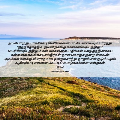 Picture 06 - ஆதியாகமம் 34:30 TAMIRV - அப்பொழுது - Bible Verse Picture