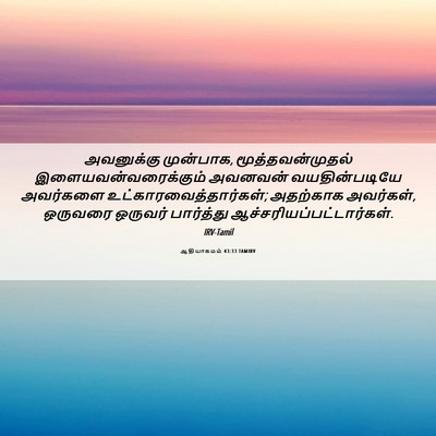 Picture 06 - ஆதியாகமம் 43:33 TAMIRV - அவனுக்கு முன்பாக, - Bible Verse Picture