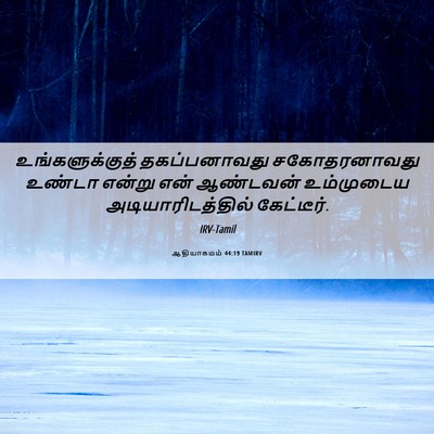 Picture 06 - ஆதியாகமம் 44:19 TAMIRV - உங்களுக்குத் - Bible Verse Picture