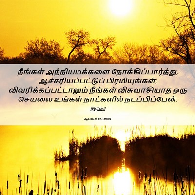 Picture 06 - ஆபகூக் 1:5 TAMIRV - நீங்கள் - Bible Verse Picture