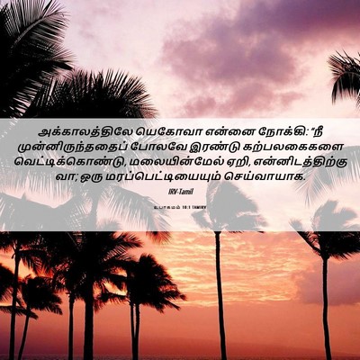 Picture 06 - உபாகமம் 10:1 TAMIRV - அக்காலத்திலே - Bible Verse Picture