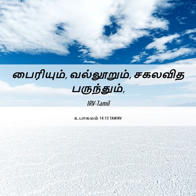 Picture 06 - உபாகமம் 14:13 TAMIRV - பைரியும், - Bible Verse Picture