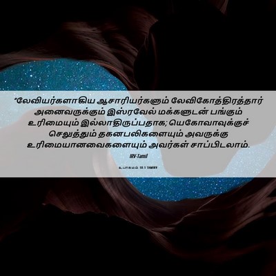Picture 06 - உபாகமம் 18:1 TAMIRV - “லேவியர்களாகிய - Bible Verse Picture