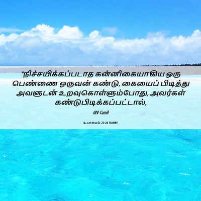 Picture 06 - உபாகமம் 22:28 TAMIRV -  - Bible Verse Picture