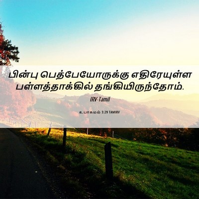Picture 06 - உபாகமம் 3:29 TAMIRV - பின்பு - Bible Verse Picture