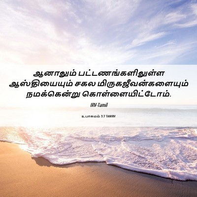 Picture 06 - உபாகமம் 3:7 TAMIRV - ஆனாலும் - Bible Verse Picture