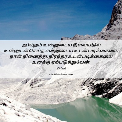 Picture 06 - எசேக்கியேல் 16:60 TAMIRV - ஆகிலும் உன்னுடைய - Bible Verse Picture