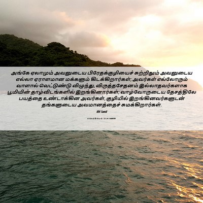Picture 06 - எசேக்கியேல் 32:24 TAMIRV - அங்கே ஏலாமும் - Bible Verse Picture