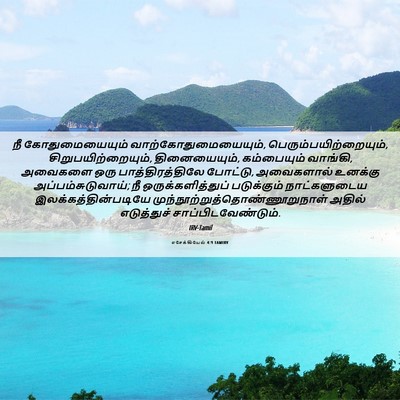 Picture 06 - எசேக்கியேல் 4:9 TAMIRV - நீ கோதுமையையும் - Bible Verse Picture