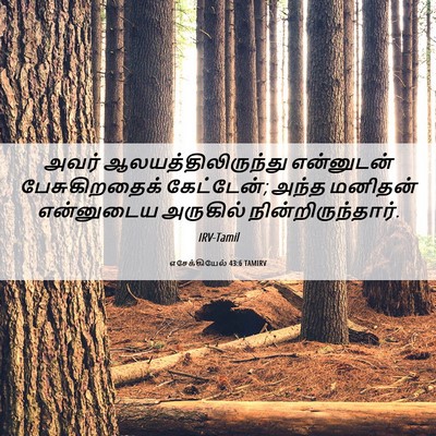 Picture 06 - எசேக்கியேல் 43:6 TAMIRV - அவர் - Bible Verse Picture