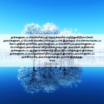 Picture 06 - எசேக்கியேல் 7:19 TAMIRV - தங்களுடைய - Bible Verse Picture
