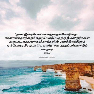 Picture 06 - எண்ணாகமம் 13:2 TAMIRV - “நான் இஸ்ரவேல் - Bible Verse Picture