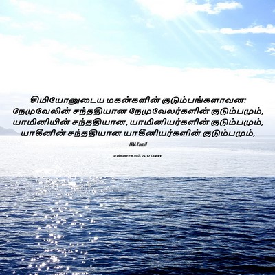 Picture 06 - எண்ணாகமம் 26:12 TAMIRV - சிமியோனுடைய - Bible Verse Picture