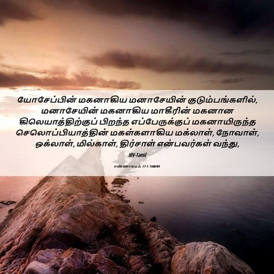 Picture 06 - எண்ணாகமம் 27:1 TAMIRV - யோசேப்பின் - Bible Verse Picture