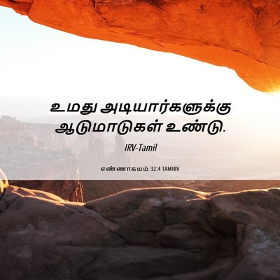 Picture 06 - எண்ணாகமம் 32:4 TAMIRV - உமது - Bible Verse Picture