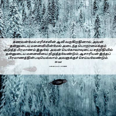 Picture 06 - எண்ணாகமம் 5:30 TAMIRV - கணவன்மேல் - Bible Verse Picture