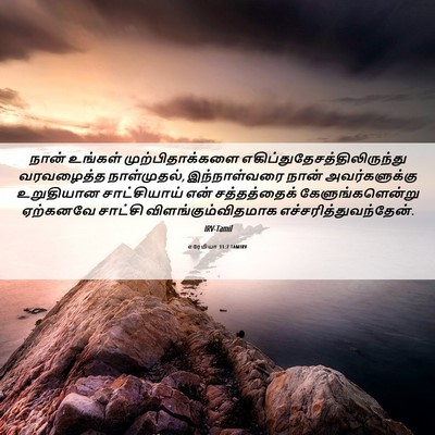 Picture 06 - எரேமியா 11:7 TAMIRV - நான் உங்கள் - Bible Verse Picture