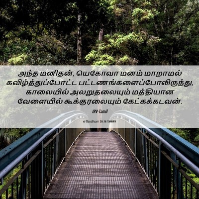 Picture 06 - எரேமியா 20:16 TAMIRV - அந்த மனிதன், - Bible Verse Picture