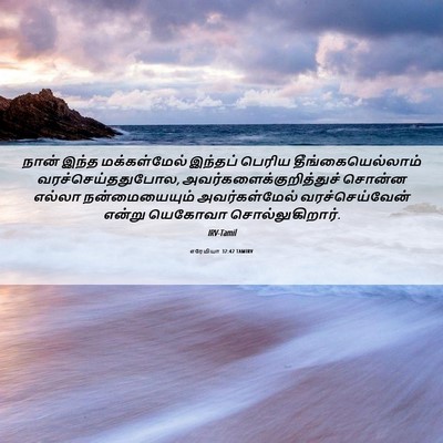 Picture 06 - எரேமியா 32:42 TAMIRV - நான் இந்த - Bible Verse Picture