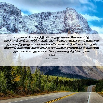 Picture 06 - எரேமியா 4:30 TAMIRV - பாழாய்ப்போன நீ - Bible Verse Picture