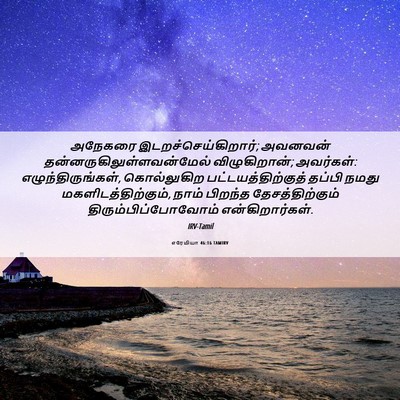 Picture 06 - எரேமியா 46:16 TAMIRV - அநேகரை - Bible Verse Picture