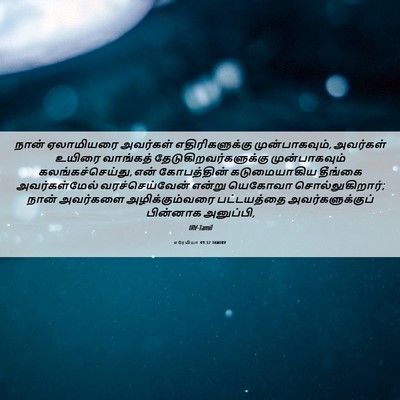 Picture 06 - எரேமியா 49:37 TAMIRV - நான் ஏலாமியரை - Bible Verse Picture