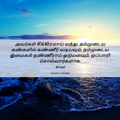Picture 06 - எரேமியா 9:18 TAMIRV - அவர்கள் - Bible Verse Picture