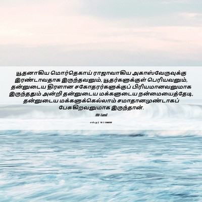 Picture 06 - எஸ்தர் 10:3 TAMIRV - யூதனாகிய - Bible Verse Picture