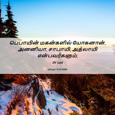 Picture 06 - எஸ்றா 10:28 TAMIRV - பெபாயின் - Bible Verse Picture