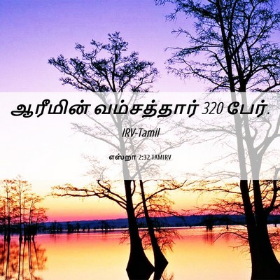 Picture 06 - எஸ்றா 2:32 TAMIRV - ஆரீமின் - Bible Verse Picture