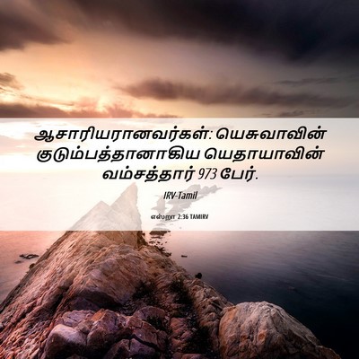 Picture 06 - எஸ்றா 2:36 TAMIRV - ஆசாரியரானவர்கள்: - Bible Verse Picture