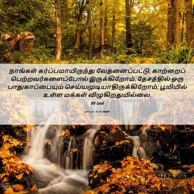 Picture 06 - ஏசாயா 26:18 TAMIRV - நாங்கள் - Bible Verse Picture