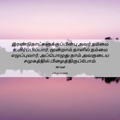 Picture 06 - ஓசியா 6:2 TAMIRV -  - Bible Verse Picture