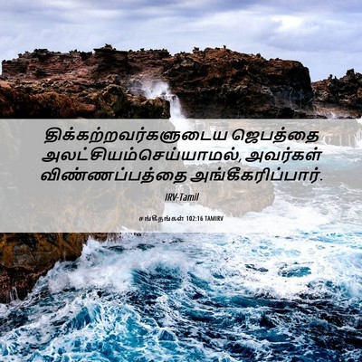 Picture 06 - சங்கீதங்கள் 102:16 TAMIRV -  - Bible Verse Picture