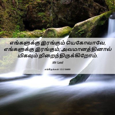 Picture 06 - சங்கீதங்கள் 123:3 TAMIRV - எங்களுக்கு - Bible Verse Picture