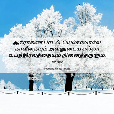 Picture 06 - சங்கீதங்கள் 132:1 TAMIRV - ஆரோகண பாடல். - Bible Verse Picture