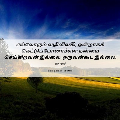 Picture 06 - சங்கீதங்கள் 14:3 TAMIRV - எல்லோரும் - Bible Verse Picture