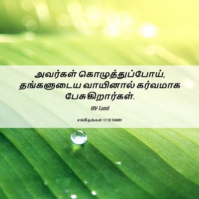 Picture 06 - சங்கீதங்கள் 17:10 TAMIRV - அவர்கள் - Bible Verse Picture