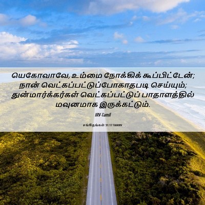 Picture 06 - சங்கீதங்கள் 31:17 TAMIRV - யெகோவாவே, உம்மை - Bible Verse Picture