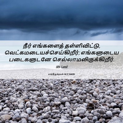 Picture 06 - சங்கீதங்கள் 44:9 TAMIRV - நீர் எங்களைத் - Bible Verse Picture
