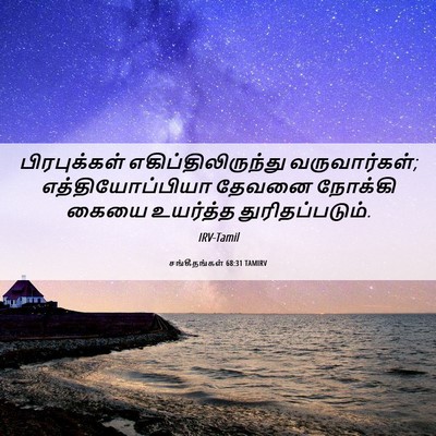Picture 06 - சங்கீதங்கள் 68:31 TAMIRV - பிரபுக்கள் - Bible Verse Picture