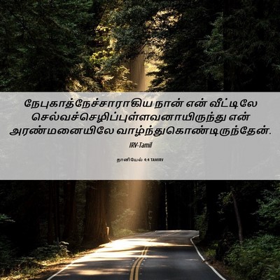Picture 06 - தானியேல் 4:4 TAMIRV -  - Bible Verse Picture