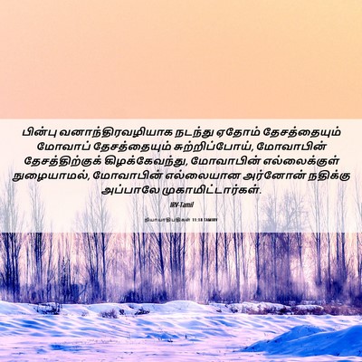 Picture 06 - நியாயாதிபதிகள் 11:18 TAMIRV - பின்பு - Bible Verse Picture