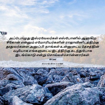 Picture 06 - நியாயாதிபதிகள் 11:19 TAMIRV - அப்பொழுது - Bible Verse Picture