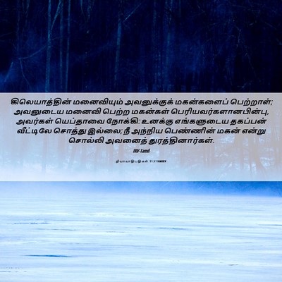 Picture 06 - நியாயாதிபதிகள் 11:2 TAMIRV - கிலெயாத்தின் - Bible Verse Picture